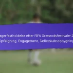 Tilgængelighed ved arrangementer for handicappede deltagere ved FIFA Grassroots Festivals 2025: Bestemmelser, feedback, forbedringer