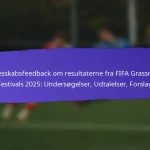 Mangfoldighed i FIFA Græsrodsfestivaler 2025: Repræsentation, Inklusion, Outreach-indsatser