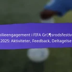 Fællesskabsfeedbackmekanismer til FIFA Græsrodsfestivaler 2025: Undersøgelser, Fora, Diskussioner