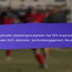 Tilgængelighed ved arrangementer for handicappede deltagere ved FIFA Grassroots Festivals 2025: Bestemmelser, feedback, forbedringer