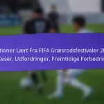 Kulturel repræsentation i FIFA Grassroots Festivaler 2025: Lokale traditioner, aktiviteter, fremvisninger