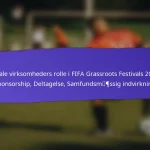 Indvirkning af FIFA Græsrodsfestivaler på Lokalsamfund i 2025: Social Sammenhæng, Engagement, Udvikling