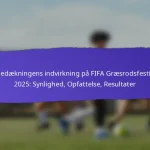 Kulturelle Udvekslingsmuligheder Ved FIFA Grassroots Festivaler 2025: Aktiviteter, Samfundsengagement, Resultater